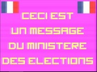 Les Messages du Ministère - Spécial elections - le parti de la droite